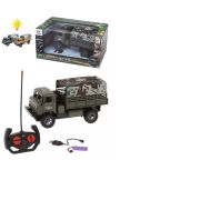 Грузовик радиоуправляемый, 4 канала, свет, в комплекте аккумулятор, USB шнур, батарейки AA*2шт. не входят, коробка, в ассортименте