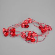 Бусы Колокольчики красные 2,7 м,Ч11247