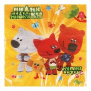 Салфетки бумажные Ми-ми-мишки 33*33 см, 20 листов в упаковке ИГРАЕМ ВМЕСТЕ