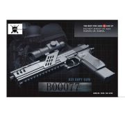 320781 Пистолет с оптич. прицелом K2119-83 в кор.