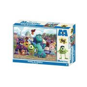 Пазл Super 3D «Монстры», 500 детал., 6+ Размер собранного пазла 61 х 46см.(арт.10465) игр.-голов.