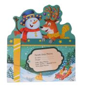 Письмо Деду Морозу.Снеговик и олень