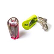 Точилка пластиковая Yalong, 1 отверстие, фигурная,  с контейнером, цвет ассорти