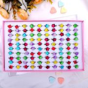 Кольцо детское «Выбражулька» геометрия яркая, безразмерное, цвет МИКС, форма МИКС 2742012