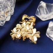 Краб для волос «Жасмин» 2,5 см, золото 5396388