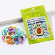 Набор резинок в цветном пакете «Авокадно выглядишь», 15 шт., 7 х 10 см   5486758