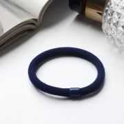 Резинка для волос «Спорт» классика плетенье, 5 см, синий   9789604