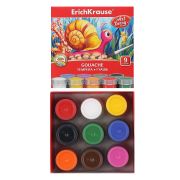 Гуашь «Arberry» 9 цв. 20мл УФ-защита яркости 41745