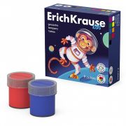 Гуашь ErichKrause Kids Space Animals с УФ защитой яркости 9 цветов по 20 мл