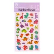 Наклейка 13*21см Дино уп20/2400шт СТ-607 Р22072-16