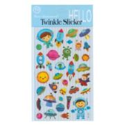 Наклейка 13*21см Космос уп20/2400шт СТ-617 Р22072-16