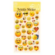 Наклейка 13*21см Смайлики уп20/2400шт СТ-612 Р22072-16