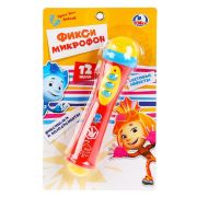 284214 Микрофон ФИКСИКИ 12 песен из м/ф.свет.блист.бат. Умка