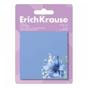 Блок самоклеящийся бумажный ErichKrause Pastel Bloom, 75х75 мм, 50 листов,жёлтый