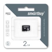 Карта памяти MicroSD 2GB Smart Buy без адаптера (SB2GBSD-00)