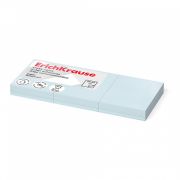 Блок самоклеящийся бумажный ErichKrause 40х50 мм, 300 листов, голубой