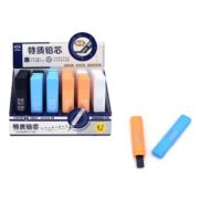 Грифель д/мех. карандаша 0.7мм CY-135/TZ-14 3В, 90мм, 15шт в пластиковом футляре 92580