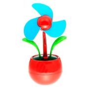 Сувенир-вентилятор настол. Яблоко  АU-227 c USB проводом (без бат. 3шт.АА)