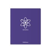 Тетрадь общая ученическая с пластиковой обложкой на скобе ErichKrause As easy as ABC, ФИЗИКА, 48 лис