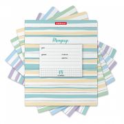 Тетрадь школьная ученическая ErichKrause Optima Lines ассорти, 18 листов, клеткаMIX-PACK