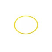 16484 Обруч d 60см желтый