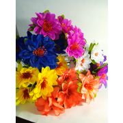 Цветок исскуственный «Гербера»,7 веточек,53см