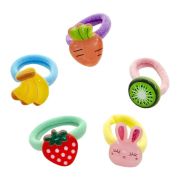 Резинка для волос «Ассорти», ЦЕНА ЗА 1 ШТ, пластик, ассорти ZF1522-8