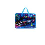 Папка школьная для тетрадей А4 на молнии с ручками «Спорткар», пластик, 33.5*26*10 см. 6008 Josef Ot