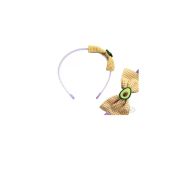 Ободок для волос «Бант», пластик+металл, ЦЕНА ЗА 1 ШТ ZF1520-13