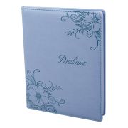 Дневник школьный Alingar 1-11 кл., 48л., 7БЦ, иск. кожа, поролон, тиснение, голубой, 