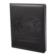 Дневник школьный Alingar 1-11 кл., 48л., 7БЦ, иск. кожа, поролон, тиснение, закругленные углы, черны