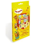 Набор обучающий 2в1 Три кота. Учим английский язык. Алфавит и мемо-парочки