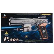 279506  Пистолет с лазер. прицелом P298++ в кор.