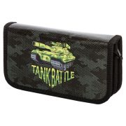 Пенал ПИФАГОР, 2 отделения, ламинированный картон, 19х11 см, «Tank», 270170