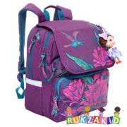 Рюкзак 29х35х18см, 2 отделения, 2 кармана, анатомическая спинка RA-672-1