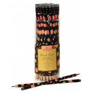 Карандаш чернографит. пластик LOREX WOOD FREE THE ILLUSORY THINGS НВ заточенный трехгранный с ластиком тубус принт