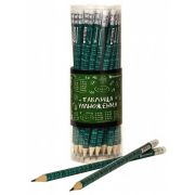 Карандаш чернографитный корпус дерев. Schoolformat ТАБЛИЦА УМНОЖЕНИЯ НВ с ластиком заточенный круглый тубус принт на корпусе