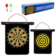 Дартс магнитный 19*26см, 2 дротика, картонная упаковка 5*24,5см